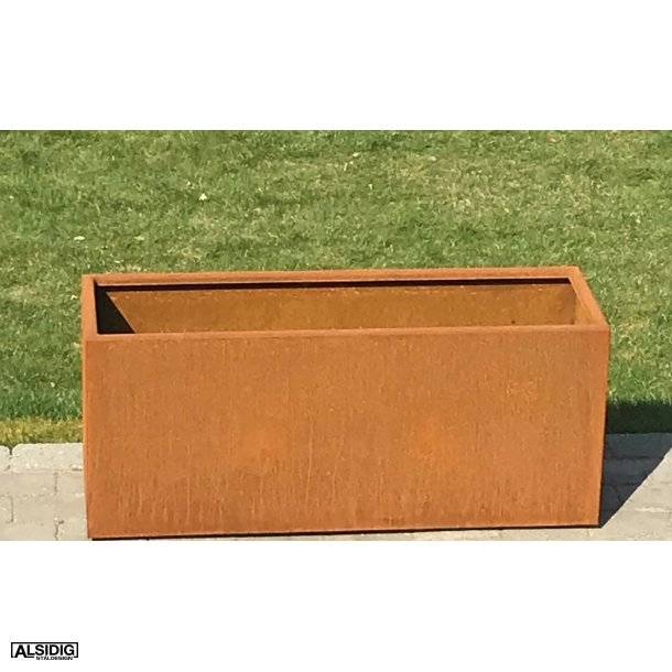 Hjbed i Corten stl 40 cm. bred og 40 cm. hj.