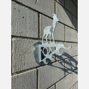 Vildtkrog med r�dyr galvaniseret